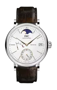 Часы portofino hand wound moon phase Iwc Schaffhausen