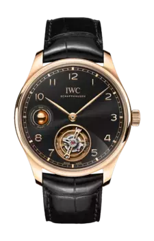 Часы portugieser hand wound tourbillon day & night Iwc Schaffhausen