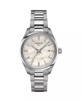 Часы PR 100, 34 мм Tissot, белый