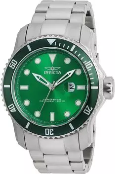 Часы pro дайвер 20096 48 мм Invicta, серебряный