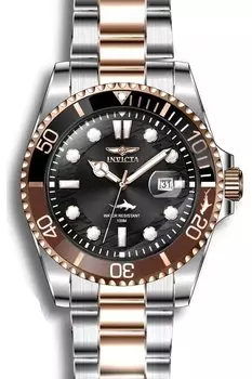 Часы pro дайвер 44717 43 мм Invicta, серебряный