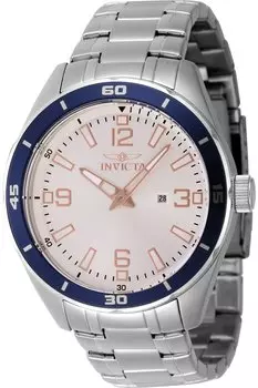 Часы pro дайвер 46666 44 мм Invicta, серебряный