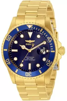Часы pro diver 33270 42 мм Invicta, золото