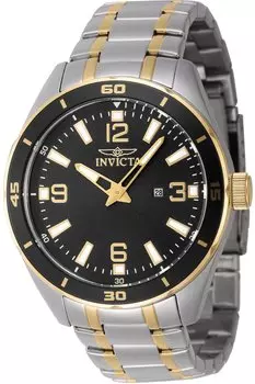 Часы pro diver 46669 44 мм Invicta, серебряный