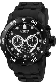 Часы pro diver scuba 6986 48 мм Invicta, черный