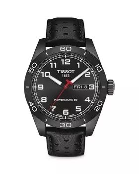 Часы PRS 516, 42 мм Tissot, цвет Black