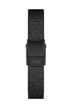 Часы Quadro Petite Pressed Ashfield Black Daniel Wellington, черный