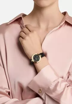 Часы QUARTZ ANALOG LOGO LINKS Furla, черный