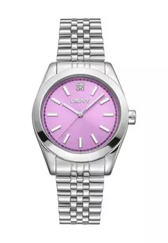 Часы QUARZ NOLITA MIDI DKNY, серебряный