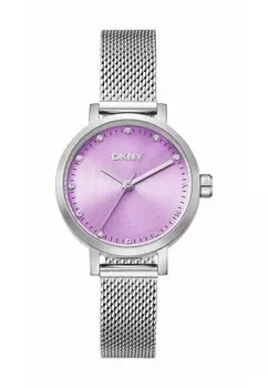 Часы QUARZ SOHO DKNY, серебряный