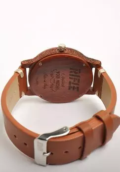 Часы Rifle, крапчатый темно-красный