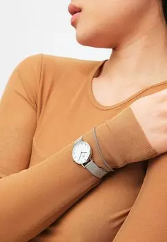 Часы Roman Numerals Daniel Wellington, серебро