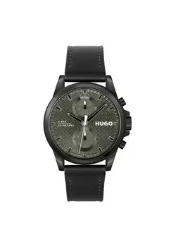 Часы Run HUGO, цвет schwarz schwarz grn schwarz