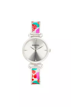 Часы с эмалевым дизайном Katherine Bertha, белый