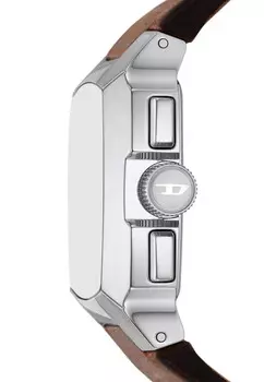 Часы с хронографом Diesel, коричневый