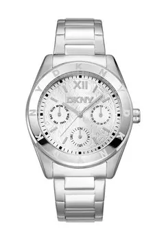 Часы с хронографом DKNY, серебряный