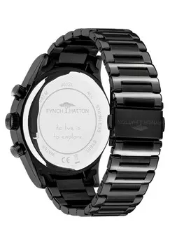 Часы с хронографом Fynch-Hatton, черный