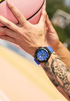 Часы с хронографом Lotus, синий