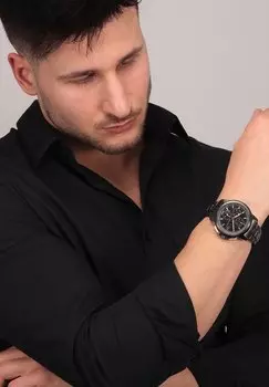 Часы с хронографом Maserati, черный