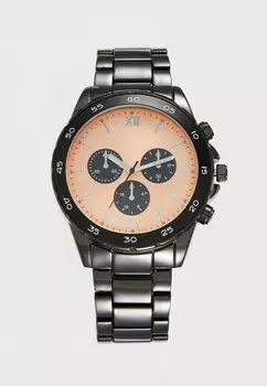 Часы с хронографом Pier One by Zalando, черный