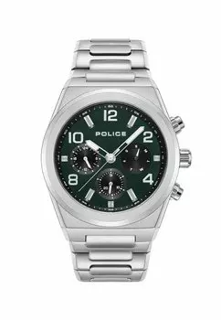 Часы с хронографом QUARZ SALKANTAY Police, серебристый