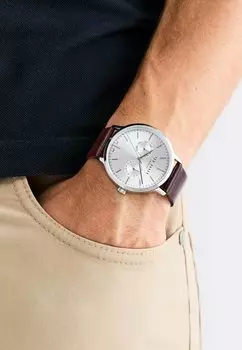 Часы с хронографом Ted Baker, коричневый