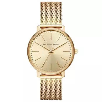 Часы с кварцевым циферблатом mk4339 pyper Michael Kors, золото