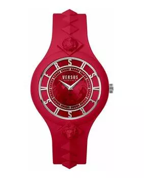 Часы с ремешком Fire Island Studs Versus Versace, красный/красный/красный