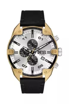Часы с шипами Diesel, золотой