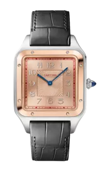 Часы santos sumont modello extra large acciaio Cartier