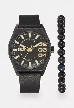 Часы SCRAPER SET Diesel, черный