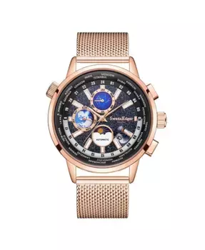 Часы SE1945 Swan & Edgar Hand Assembled Welkin Automatic Rose Black Swan and Edgar, черный