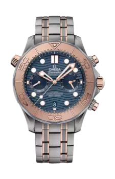 Часы seamaster diver 300m co axial master chronometer chronograph 44 мм Omega