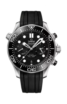 Часы seamaster diver 300m co axial master chronometer chronograph 44 мм Omega