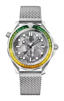 Часы seamaster diver 300m co axial master chronometer 42 мм james bond 60th anniversary Omega