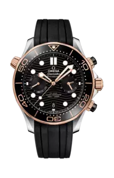 Часы seamaster diver 300m co axial master chronometer chronograph 44 мм Omega