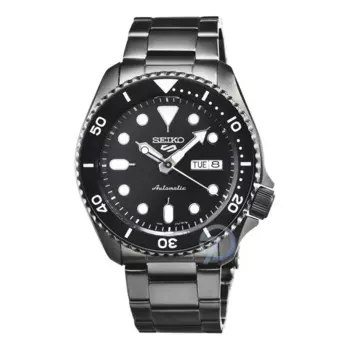 Часы SEIKO Casual waterproof Sports Mechanical Black, черный