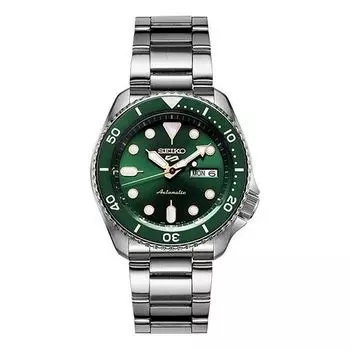 Часы SEIKO Leisure Waterproof Automatic Water Ghost Sports Machinery For Men Green, зеленый