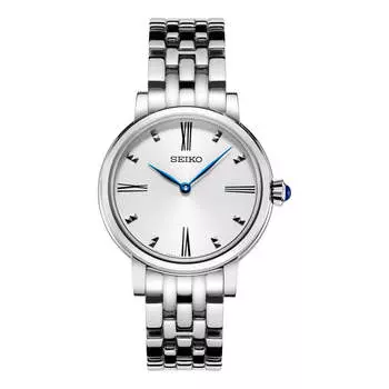 Часы SEIKO Small Blue waterproof quartz Watch, белый