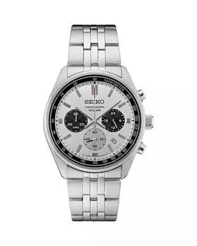 Часы Seiko Watch Essentials, 42 мм, серебряный