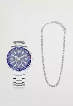 Часы SET - Necklace Pier One by Zalando, серебряный