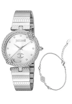 Часы Set Nobile Just Cavalli, серебристого цвета