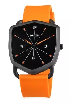 Часы SHIELD BLACK REVERSO NEPTO, цвет black, orange