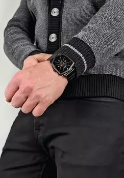 Часы SHIELD REVERSO NEPTO, цвет black orange white