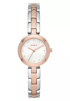 Часы СИТИ ЛИНК DKNY, цвет розового золота