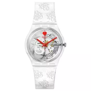 Часы-скелетон унисекс 34 мм SO28Z129 SWATCH