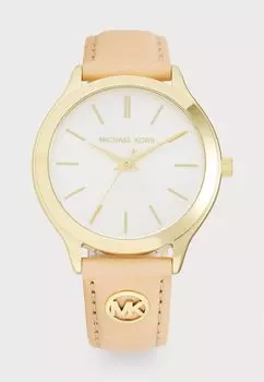 Часы SLIM RUNWAY Michael Kors, бежевый