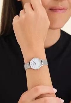 Часы SMALL EDIT Rosefield, серебристый
