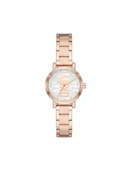 Часы Soho DKNY, покрытие из розового золота