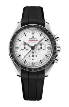 Часы speedmaster moonwatch professional 42 мм acciaio su cinturino in caucciu' Omega